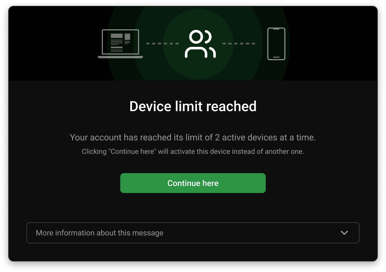 Dfence Pop-up example